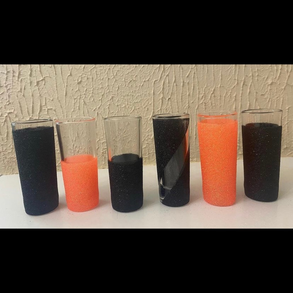 Customized shot glasses